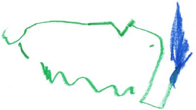 elefant. mal eben von einer dreijährigen gemalt. atemloses staunen des erzeugers. elefant. mal eben von einer dreijährigen gemalt. atemloses staunen des erzeugers.
